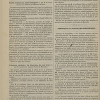 0074 - Page 62 - Revue bibliographique. Traité de géologie, par M. A. de Lapparent / Traité technique de chimie biologique, par M. le Docteur Quinquaud... / L'hystérie viscérale ; les dilatations du coeur droit, par M. le Professeur Augustin Fabre... / Chronique et nouvelles scientifiques. Concours de l'agrégation / Concours de chirurgie