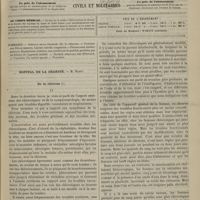 0077 - Page 65 - Sommaire / Hôpital de la Charité. M. Hardy. De la chlorose