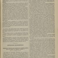 0079 - Page 67 - Clinique des départements. Lipome calcifié congénital. Par M. le Dr L. Briolle / Physiologie expérimentale. Expériences relatives aux troubles de la motilité produits par les lésions de l'appareil auditif. Par M. le Professeur Vulpian