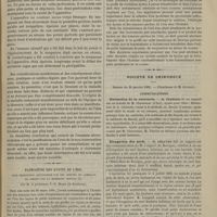 0097 - Page 85 - Revue clinique hebdomadaire. La blessure, la maladie et la mort de M. Gambetta / Pathogénie des kystes de l'iris. Leur production artificielle par des greffes de lambeaux de cornée sur la membrane irienne. Par M. le Professeur F.-E. Masse... / Société de chirurgie. Séance du 24 janvier 1883. Communications. Extraction de la cataracte. M. Terrier, sur un travail de M. Chavernac... / Élongation des nerfs. M. Chauvel, sur une communication de M. Longuet...