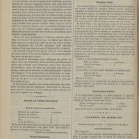 0112 - Page 100 - Hôpital de la Charité. M. Hardy. De la chlorose / Revue de thérapeutique. Potion contre la coqueluche. (Journal des connaissances médicales) / Pilules drastiques. (Union médicale) / Teinture d'iode. (Gaz. hebd.) / Incontinence d'urine. (Gazette hebdom. de Bordeaux) / Académie de médecine. Séance du 30 janvier 1833. Correspondance / Élection