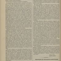 0122 - Page 110 - Variétés. Rapport sur l'échange des thèses entre les Facultés française et les Universités étrangères / Chronique et nouvelles scientifiques. Faculté de médecine de Paris