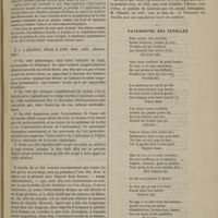 0127 - Page 115 - Clinique obstétricale. Présentation simultanée par la vulve et par l'anus. Par M. le Docteur Reignier / Variétés. Documents pour servir à l'histoire de la médecine