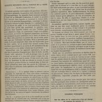 0135 - Page 123 - Hôpital de la Charité. M. Hardy. De la chlorose / Quelques réflexions sur la ponction de la vessie ; par M. le Docteur H. Picard / Hygiène publique. Sur les effets de la respiration d'un air chargé de vapeurs de pétrole. Par M. le Professeur Poincarré