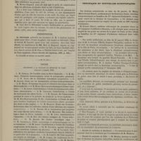 0138 - Page 126 - Société de biologie. Séance du 3 février 1883. Communications. La mort sans agonie ou par inhibition cérébrale. M. Brown-Séquard / Présentation / Thèses soutenues à la Faculté de médecine de Paris pendant l'année 1883 / Chronique et nouvelles scientifiques. Faculté de médecine de Bordeaux / Faculté de médecine de Lille / École de médecine de Poitiers / École de médecine de Rennes