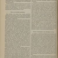 0142 - Page 130 - Revue clinique hebdomadaire. Paralysie générale syphilitique / Deux cas d'atrophie musculaire / Varices consécutives à une névralgie sciatique