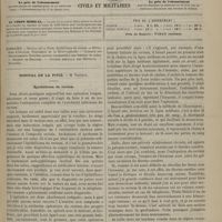 0149 - Page 137 - Sommaire / Hôpital de la Pitié. M. Verneuil. Épithélioma du rectum