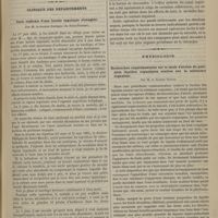 0159 - Page 147 - Hôpital des Enfants-malades. M. Jules Simon. La diarrhée chez les enfants / Clinique des départements. Cure radicale d'une hernie inguinale étranglée. Par M. le Docteur Garrigue... / Physiologie. Recherches expérimentales sur le mode d'action de quelques liquides organiques neutres sur la substance organisée. Par M. le Docteur Dubois