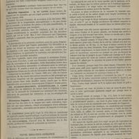 0201 - Page 189 - Société médicale des hôpitaux. Séance du 23 février 1883. Communications. Chancres simples du col de l'utérus. M. Martineau / Maladies régnantes. M. du Castel / Ulcération linguale. M. Guyot / Nouvel irrigateur-aspirateur pour le nettoyage des cavités naturelles ou accidentelles. Par M. le Docteur J. Maréchal...