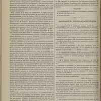 0282 - Page 270 - Académie de médecine. Séance du 20 mars 1883. Suite de la discussion sur la fièvre typhoïde. M. Peter / Élection / Chronique et nouvelles scientifiques. Faculté de médecine de Paris / Concours du prosectorat / Faculté des sciences de Paris