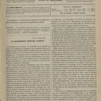 0285 - Page 273 - Sommaire / Le Professeur Charles Lasègue. [Dr H. Brochin]