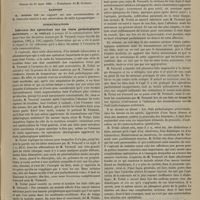 0289 - Page 277 - Maladies des voies urinaires. M. Reliquet. Hématurie et colique spermatique dues au méat étroit placé haut sur le gland / Société de chirurgie. Séance du 21 mars 1883. Rapport / Communications. Influence des opérations sur les états pathologiques antérieurs. M. Trélat, communication faite par M. Verneuil
