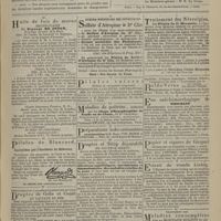 0291 - Page 279 - Chronique et nouvelles scientifiques. Faculté de médecine de Paris / Avis