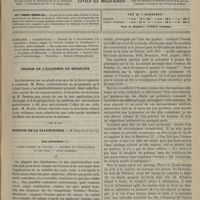 0293 - Page 281 - Sommaire / Séance de l'Académie de médecine / Hospice de la Salpêtrière. M. Legrand du Saulle. Les alcoolisés