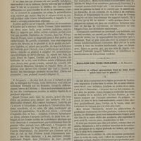 0294 - Page 282 - Hospice de la Salpêtrière. M. Legrand du Saulle. Les alcoolisés / Maladies des voies urinaires. M. Reliquet. Hématurie et colique spermatique dues au méat étroit placé haut sur le gland