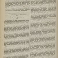0342 - Page 330 - Séance de l'Académie de médecine / Hôpital du Midi. M. Charles Mauriac. Phagédénisme syphilitique