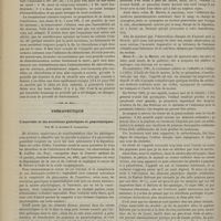 0344 - Page 332 - Anesthésie. Action des mélanges de vapeurs de chloroforme et d'air. Par M. le Professeur Paul Bert... / Thérapeutique. L'anorexie et les sécrétions gastriques et pancréatiques. Par M. le Docteur S. Labastide