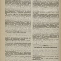 0362 - Page 350 - Société médicale des hôpitaux. Séance du 13 avril 1883. De la réfrigération. M. Dumontpallier, communication faite par M. Lafont et question posée par M. Dujardin-Beaumetz / Chronique et nouvelles scientifiques. Concours de l'agrégation / Faculté de médecine de Paris