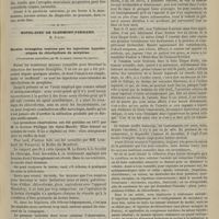 0391 - Page 379 - Hôtel-Dieu. M. Vulpian. L'atrophie musculaire progressive / Hôtel-Dieu de Clermont-Ferrand. M. Fleury. Hernies étranglées traitées par les injections hypodermiques de chlorhydrate de morphine. (Observations recueillies par M. Jaubert...)