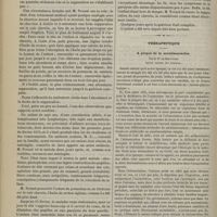 0400 - Page 388 - Revue clinique hebdomadaire. Traitement de la méningite des enfants par l'iodure de potassium de l'huile de croton tiglium / Thérapeutique. A propos de la suralimentation. Par le Dr de Servières...