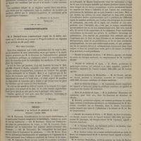 0409 - Page 397 - Ministère de la guerre. Circulaire. Examen d'aptitude des médecins-majors de 1re classe proposés pour le grade de médecin principal / Correspondance. [J. Béclard] / Thèses soutenues à la Faculté de médecine de Paris pendant l'année 1883 / Chronique et nouvelles scientifiques. Faculté de médecine de Paris / Faculté de médecine de Lyon / Faculté de médecine de Montpellier / École de médecine d'Alger / École de médecine de Caen / Faculté des sciences de Paris