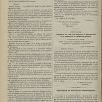 0434 - Page 422 - Ministère de la guerre. Décret / Circulaire. Inspection en 1883 des médecins et pharmaciens de la réserve et de l'armée territoriale / Chronique et nouvelles scientifiques