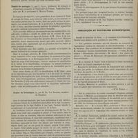 0442 - Page 430 - Revue bibliographique. Encyclopédie internationale de chirurgie, publiée sous la direction du Docteur John Ashburst / Traité de zoologie, par C. Claus... Traduction française par M. le Professeur G. Moquin-Tandon / Traité de botanique, par M. Ph. Van Tieghem... / Chronique et nouvelles scientifiques. Faculté de médecine de Paris