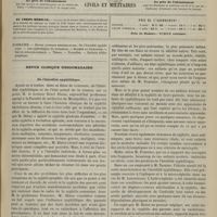 0461 - Page 449 - Sommaire / Revue clinique hebdomadaire. De l'hérédité syphilitique