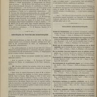 0466 - Page 454 - Thèses soutenues à la Faculté de médecine de Paris pendant l'année 1883 / Chronique et nouvelles scientifiques. École de médecine de Rouen / Avis / Bulletin bibliographique