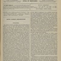 0485 - Page 473 - Sommaire / Revue clinique hebdomadaire. L'herpétisme