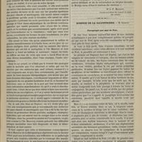 0495 - Page 483 - Notes rétrospectives sur l'origine et le développement de la thérapeutique Algérienne. [Dr J.-F. Maillot] / Hospice de la Salpêtrière. M. Charcot. Paraplégie par mal de Pott