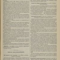 0513 - Page 501 - Société de chirurgie. Séance du 30 mai 1883. Communications. Ankyloglosse totale. M. Duplouy... / Appareils. M. Robin... / Revue bibliographique. Des aconits et de l'aconitine, par MM. les Docteurs Laborde et Duquesnel / Leçons de clinique thérapeutique, par M. le Docteur Dujardin-Beaumetz / Les canaux de sûreté, par M. le Docteur L. Jarjavay... / L'électricité comme force motrice, par M. le comte Th. du Moncel... et M. Franck Géraldy...