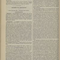 0536 - Page 524 - Thérapeutique. Sur une poudre de lin inaltérable, préparée pour la confection des cataplasmes. Par M. A. Lailler... / Société de chirurgie. Séance du 6 juin 1883. Communications. Rapports. M. Nicaise, sur une observation de M. Poulet / Trépanation. M. Demons... / Suite de la discussion sur l'influence du traumatisme sur les états pathologiques antérieurs. M. Trélat répond à la seconde communication de M. Verneuil