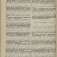 0542 - Page 530 - Hôpital de la Charité. M. Hardy. Fièvre larvée ; fièvre pernicieuse ; traitement de la fièvre intermittente / Clinique d'accouchements. M. Depaul. I. Insertion vicieuse du placenta, hémorragies, lenteur du travail, mort de l'enfant. - II. De la brièveté du cordon ombilical. - III. Un nouveau cas de cyphose