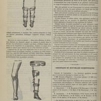 0554 - Page 542 - Instruments et appareils. Appareils orthopédiques de MM. Rainal frères / Ministère de la guerre. Institution de deux prix annuels de médecine et de chirurgie d'armée ainsi que d'un prix triennal de chimie / Chronique et nouvelles scientifiques. Concours de l'agrégation