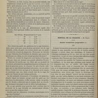 0598 - Page 586 - Faculté de médecine de Paris. M. Laboulbène. Histoire de la rage. (Leçons recueillies par M. le Docteur O. Guillier) / Hôpital de la Charité. M. Hardy. Ataxie locomotrice progressive