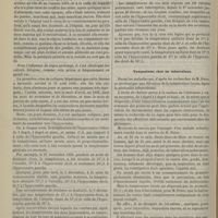 0606 - Page 594 - Revue clinique hebdomadaire. Coliques hépatiques / Tympanisme chez un tuberculeux