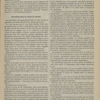 0607 - Page 595 - Revue clinique hebdomadaire. Tympanisme chez un tuberculeux / Parotidites dans les suites de couches