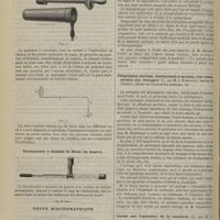 0618 - Page 606 - Instruments et appareils. Spéculum pour électrisation utérine. Par M. le Docteur Seiler / Thermomètre à maxima de Bloch... / Revue bibliographique. Traité des eaux minérales de la France et de l'étranger et de leur emploi dans les maladies chroniques, par M. le Docteur Max Durand-Fardel / Phénomènes nerveux, intellectuels et moraux, leur transmission par contagion, par M. J. Rambosson... / Leçons sur l'opération de la cataracte, par M. le Professeur Badal