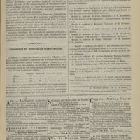 0619 - Page 607 - Revue bibliographique. Leçons sur l'opération de la cataracte, par M. le Professeur Badal / Chronique et nouvelles scientifiques. Le choléra / Faculté de médecine de Paris / Faculté de médecine de Lille