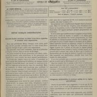 0629 - Page 617 - Sommaire / Revue clinique hebdomadaire. Parotide double survenue au début d'une fièvre typhoïde et terminée sans suppuration / Phlegmons anthracoïdes et anthrax malins de la région parotidienne