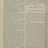 0638 - Page 626 - Hospice de la Salpêtrière. M. Legrand du Saulle. La congestion cérébrale et la folie congestive / Hôpital Saint-Louis. M. Fournier. De la syphilis héréditaire tardive