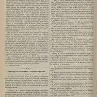 0642 - Page 630 - Société de biologie. Séance du 7 juillet 1883. Communications. Note sur l'anesthésie par les mélanges de liquides neutres. M. R. Dubois / Chronique et nouvelles scientifiques. Choléra