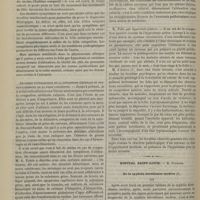 0654 - Page 642 - Hospice de la Salpêtrière. M. Legrand du Saulle. La congestion cérébrale et la folie congestive / Hôpital Saint-Louis. M. Fournier. De la syphilis héréditaire tardive