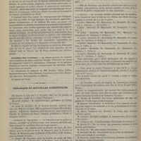 0658 - Page 646 - Société médicale des hôpitaux. Séance du 13 juillet 1883. Communications. Cancer de l'estomac et laparotomie. M. Debove / Isolement des varioleux. M. Vidal / Chronique et nouvelles scientifiques. Concours de l'agrégation / Faculté de médecine de Paris / Choléra