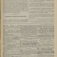 0675 - Page 663 - Thèses soutenues à la Faculté de médecine de Paris pendant l'année 1883 / Chronique et nouvelles scientifiques. Choléra / Faculté de médecine de Paris