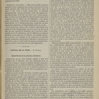 0679 - Page 667 - Hospice de la Salpêtrière. M. Legrand du Saulle. La congestion cérébrale et la folie congestive / Hôpital de la Pitié. M. Verneuil. Épithélioma de la mâchoire inférieure