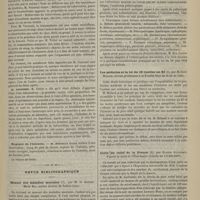 0697 - Page 685 - Société de chirurgie. Séance du 18 juillet 1883. Communications. Influence des traumatismes sur les propathies. M. Verneuil, en répondant à M. Trélat / Rupture de l'intestin. M. Bouilly / Revue bibliographique. Manuel des maladies mentales, par M. le Docteur Marie Bra... / Les médecins et la loi du 19 ventôse an XI, par M. René Roland... / Carte du relief de la France, par Eugène Guillemin, d'après la carte de l'État-major (échelle de 1/3,000,000e)