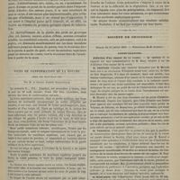 0719 - Page 707 - Revue clinique hebdomadaire. Anesthésie symétrique des extrémités chez les buveurs de liqueurs fortes / Vices de conformation de la bouche chez un nouveau-né. Par M. le Docteur Amédée Sourrouille / Société de chirurgie. Séance du 25 juillet 1883. Communications. Ablation d'un cancer de la vessie. M. Monod, sur une communication de M. Bazy