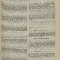 0737 - Page 725 - Revue bibliographique. Dictionnaire usuel des sciences médicales, par les Docteurs A. Dechambre, Mathias Duval et L. Lereboullet / Corps de santé militaire. Mutations
